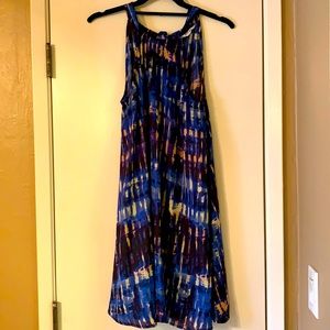 BB Dakota Tie Neck Dress